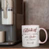 Tasse Bonusmama Muttertag personalisiert – Motiv: Glück ist eine BONUSMAMA wie dich zu haben - Geschenk zum Geburtstag, Ostern, Weihnachten
