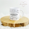 Personalisierte Busenfreundin Tasse in weiß | Für die beste Freundin - BFF - Muttertag Geschenk - liebste Freundin - mit Namen - 330ml