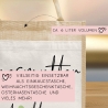 Tagesmutter mit Herz Tasche mit Namen - kleines Geschenk - Dankeschön Juteasche Abschiedsgeschenk - Beste Tagesmutter mit Wunschtext