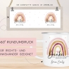 Danke das du mir beim Wachsen geholfen hast Emaille Becher Tasse - Abschiedsgeschenk für Erzieherin Geschenk Abschiedsgeschenk Lehrerin