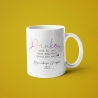 Tasse Personalisiert - Danke, dass du uns beim Wachsen geholfen hast - Abschied Kindergarten - Tasse Geschenk - Krabbelgruppe - Erzieher