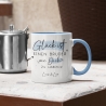 Personalisierte Tasse mit Spruch Glück ist einen Bruder wie dich zu haben zum Geburtstag, Geschenk, Ostern, Weihnachtsgeschenk,Wunschnamen