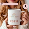 Regenbogen Kindertasse Schulkind 2024 Name Kakao Tasse Kind Kindergeschirr personalisiert Kinder Geschenk Geburtstagsgeschenk