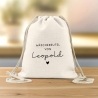 Kinder-Beutel mit Namen personalisiert. Verstellbarer Zugbänder. Kindergarten  Schule. Wechselkleidung Beutel Tasche Wäschebeutel Rucksack