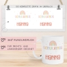 Regenbogen Kindertasse Schulkind 2024 Name Kakao Tasse Kind Kindergeschirr personalisiert Kinder Geschenk Geburtstagsgeschenk