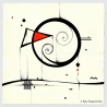 Kunstdruck, grafisch-studio: abstrakt oder „Dreieck im Kreis“