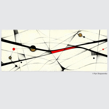 Kunstdruck von grafisch-studio: abstrakt oder „Feld 527“