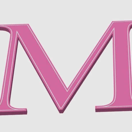 Personalisierter 3D-Buchstabe im Candy-Look – Süßes Türschild für dein Zuhause!
