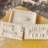 Keksausstecher Set mit Stempel - Ideal für Teig, Fondant, Marzipan, Modeliermasse - Vielseitige Backwerkzeuge