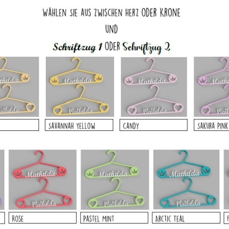Einzigartige Ordnung mit Stil: Personalisierte Kleiderbügel & Wandhaken für Kleinkinder | Unvergessliche Geschenkidee!