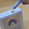 Personalisierte Spardose mit Name | Kinder Spardose Regenbogen | Geschenk zur Geburt | Taufgeschenk | Sparbox Baby