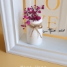 Mr & Mrs 3D Bild zur Hochzeit – personalisiertes Geldgeschenk auf Acrylscheibe (ohne Rahmen)