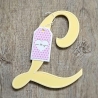 Personalisierter 3D-Buchstabe im Candy-Look – Süßes Türschild für dein Zuhause!