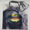 Tragetasche Retro Print |Tote Bag | Vintage 90s Tasche Lippen