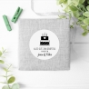 Personalisierte Geburtstagsaufkleber, Name Wunschtext und Motiv, 4 cm rund, wasserfest, Sticker, Geburtstag Etiketten mit Wunschtext