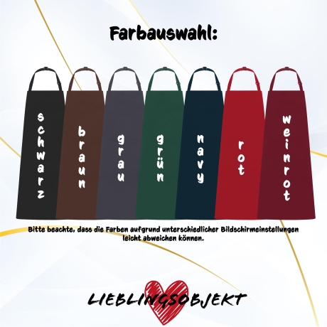 Personalisierte Schürze | Weihnachtsbäckerin | mit Namen