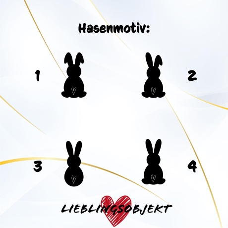 Personalisierte Osteraufkleber – Individuelle Sticker mit Wunschtext & süßen Hasenmotiven – Perfekt für Ostergeschenke und Dekoration