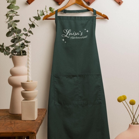 Personalisierte Schürze | Weihnachtsbäckerin | mit Namen