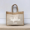 Personalisierte Jutetasche, Braut, Trauzeugin, JGA, Shopper, Geschenkidee Freundin, Hochzeit, Junggesellinnenabschied, Team Bride, Tasche