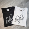 Besties T-Shirt Beste Freundinnen Beste Freunde Personalisiertes Shirt Bekleidung Geschenkidee Freundin Geschenkidee für Frauen Geschenkidee