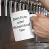 Personalisierter Bierkrug | Foto | Wunschtext | Geschenk 