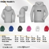 Personalisiertes Kinder Longsleeve oder Hoodie oder Bügelbild mit Foto Text Logo Motiv Geschenkidee Hobby Vorderseite Rückseite