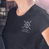 Personalisiertes T-Shirt Mama Kreuz Wunschnamen Name der Kinder Geschenk Mutter Geschenkidee Muttertag Shirt Geburtstagsgeschenk Frau