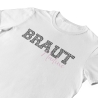 Personalisiertes JGA I T-Shirt Braut T-Shirt I JGA T-Shirt I Hochzeit I Brautjungfer I Junggesellinnenabschied I Trauzeugin