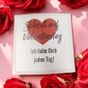 Personalisiertes Bieretikett | Lustiges Geschenk | Scheiß auf Valentinstag – Ich liebe dich jeden Tag | Geschenk für Männer & Frauen