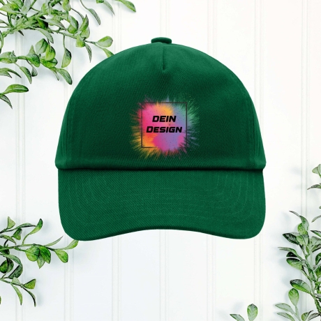 Personalisierte Kinderkappe: Individuell bedruckt mit Foto, Name oder Wunschmotiv Basecap, Cap, Kindermütze personalisiert, Geschenkidee