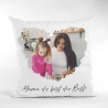 Fotokissen, Herz, Personalisiertes Kissen , individuelles Foto, personalisiert, Geschenkidee, Deko, Weihnachten