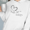 Personalisierter Hoodie Hunde Mama Love dog mom Name der Hunde Geschenkidee Muttertag Pullover Hunde  Damen Geburtstagsgeschenk hundemensch