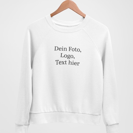 Damen Sweatshirt personalisiert, Hoodie personalisiert, Damen