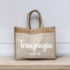 Personalisierte Jutetasche, Braut, Trauzeugin, JGA, Shopper, Geschenkidee Freundin, Hochzeit, Junggesellinnenabschied, Team Bride, Tasche