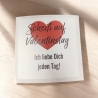 Personalisiertes Bieretikett | Lustiges Geschenk | Scheiß auf Valentinstag – Ich liebe dich jeden Tag | Geschenk für Männer & Frauen