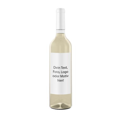 Personalisiertes Flaschenetikett, Name Wunschtext und Motiv, wasserfest, Sticker, Weinetiketten Hochzeit, Wein Aufkleber, dein Design, Wein