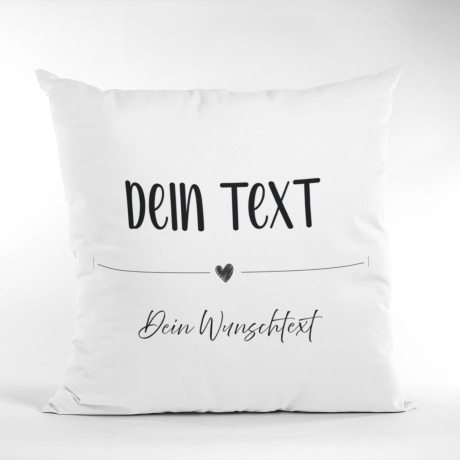 Personalisiertes Kissen mit Wunschtext – RESERVIERT Lieblingsplatz – Fotokissen mit Namen & Spruch – Geschenk für Familie und Freunde