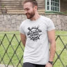 Personalisiertes T-Shirt BBQ Grillen Grill Grillmeister Personalisiert mit Wunschname T-Shirt Geburtstagsgeschenk Mann Vatertag Papa