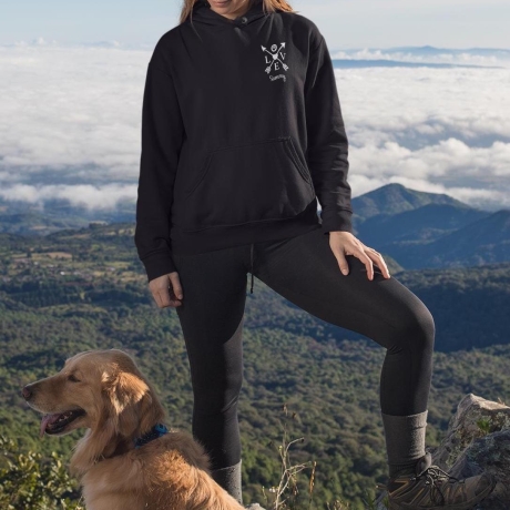 Personalisierter Hoodie Hunde Mama dog mom Name der Hunde Geschenkidee Muttertag Pullover Hunde  Damen Geburtstagsgeschenk hundemensch
