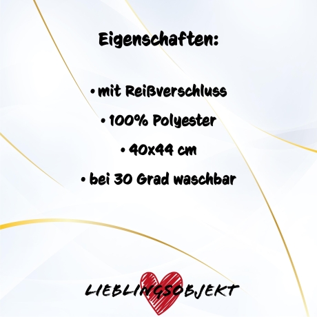 Fotokissen Herzform | Kissen personalisiert | mit deinem Motiv 
