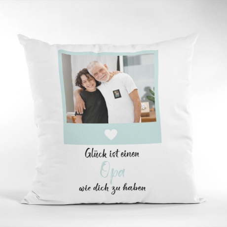 Kissen mit Foto - Opa - Fotokissen - personalisiert