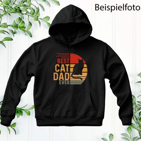 Personalisiertes Sweatshirt oder Hoodie mit Foto, Text, Logo oder Motiv für Herren Bekleidung, Geschenkideen, individuelles Design,Bügelbild