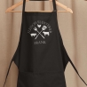Personalisierte Grillschürze – Fleisch Flüsterer mit Namen 
