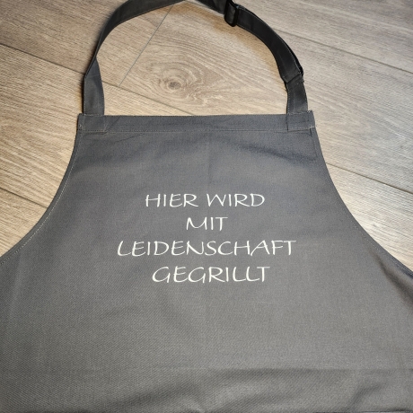 Personalisierte Schürze, Kochschürze, Text, Name, Motiv, Logo,