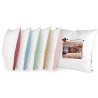 Oma Kissen,  Personalisiertes Kissen Spruch Liebe Oma, Namen der Kinder, Enkelkinder, Umarmung, Vermissen, Geschenkidee, Florales Kissen