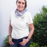 Personalisiertes T-Shirt Oma Kreuz Wunschnamen Name der Enkel Geschenk Mutter Geschenkidee Muttertag Shirt Geburtstagsgeschenk Frau