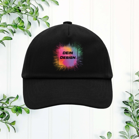 Personalisierte Kinderkappe: Individuell bedruckt mit Foto, Name oder Wunschmotiv Basecap, Cap, Kindermütze personalisiert, Geschenkidee