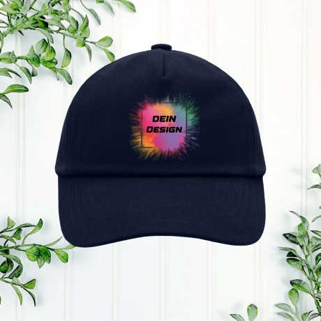 Personalisierte Kinderkappe: Individuell bedruckt mit Foto, Name oder Wunschmotiv Basecap, Cap, Kindermütze personalisiert, Geschenkidee