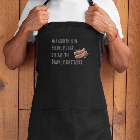 Personalisierte Schürze BBQ Grill Accessories 