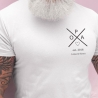 Personalisiertes T-Shirt Opa Kreuz Wunschnamen Wunschjahr Name der Enkel Geschenk Opa Geschenkidee Vatertag Shirt Geburtstagsgeschenk Mann
